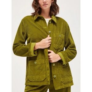 LACAUSA Olive Corduroy Jacket
